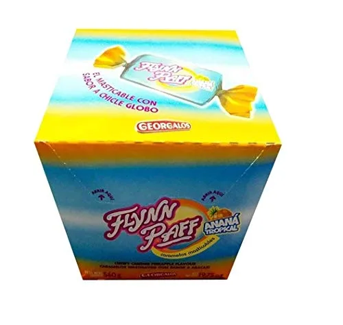 Vista 3 de F LYNN PUFFS (caramelos masticables surtidos) (Tutti-Frutti, 70 piezas)