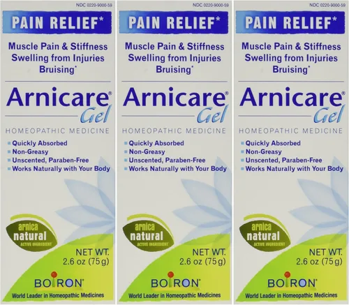 Boiron Arnicare Gel de árnica, 2.6 onzas (paquete de 3)