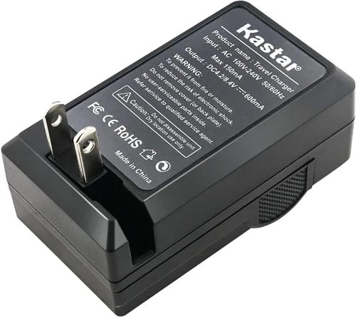 Vista 3 de Kastar CGR-D28 AC - Cargador de batería para Panasonic CGA-D08R, CGA-D08S, CGA-D08SE/1B, CGA-D120, CGA-D120A/1B, CGA-D120E/1B, CGR-D08, CGR-D08A/1B
