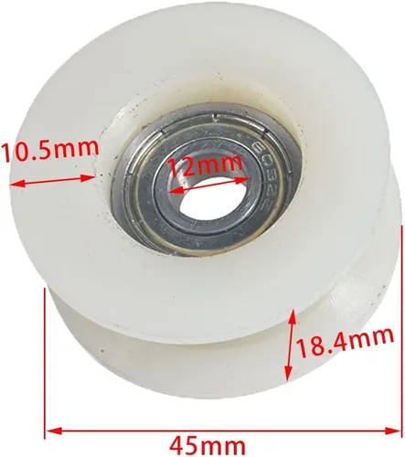 Vista 4 de 415H Cadena 110L Link Heavy Duty y Master Link Guía tensor de cadena Kit de rodillos de polea tensora para motores de 2 tiempos 49cc 60cc 66cc 80cc