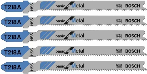 Vista 8 de Bosch T127D 5 pc. 4 pulg. 8 TPI Special para hojas de sierra caladora de aluminio con vástago en T