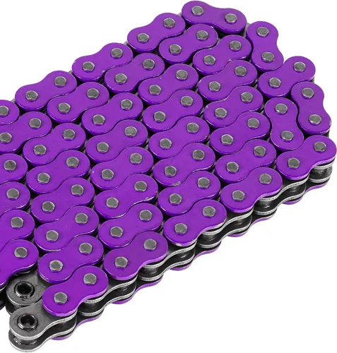 Vista 7 de Caltric Cadena de transmisión de anillo tórico de color morado compatible con Suzuki Dl-1000 Dl1000 V-Strom 1000 2002-2008