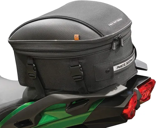 Vista 13 de Bolsa Nelson Rigg CL-1060-S2 negra deportiva para asiento trasero de motocicleta