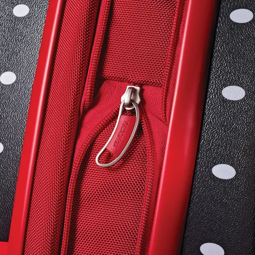 Vista 7 de American Tourister Disney Minnie Mouse moño rojo valija rígida con ruedas 21 pulgadas Multicolor 67612-4754