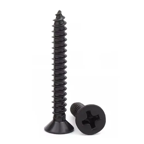 Vista 6 de Tornillos de chapa metálica Phillips Drive #4 x 1/2" de cabeza plana, tornillos de madera de acero inoxidable 304 18-8, paquete de 100