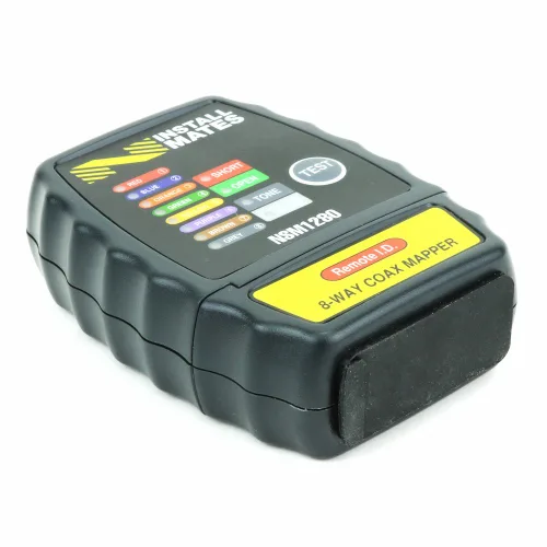 Vista 2 de Probador de cable coaxial de 8 vías con estuche