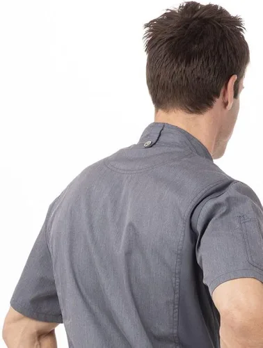 Vista 6 de Chef Works Springfield - Abrigo de chef para hombre