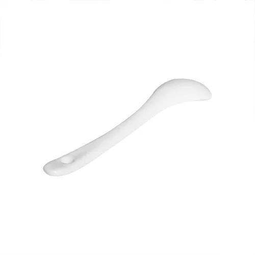 Vista 4 de 6 piezas de porcelana cucharas de huevo cucharas de cerámica 5 pulgadas café postre yogur té lechoso
