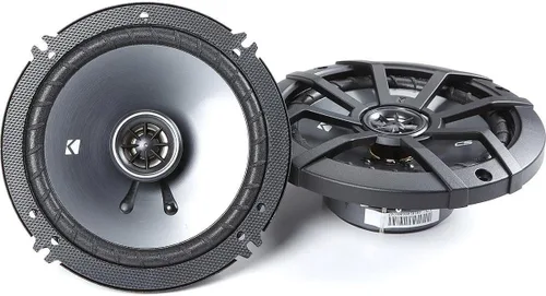 Kicker 43CSC654 Audio para coche 6 1/2 pulgadas Altavoces coaxiales de la serie CS 4 Ohm Par de altavoces (renovado)