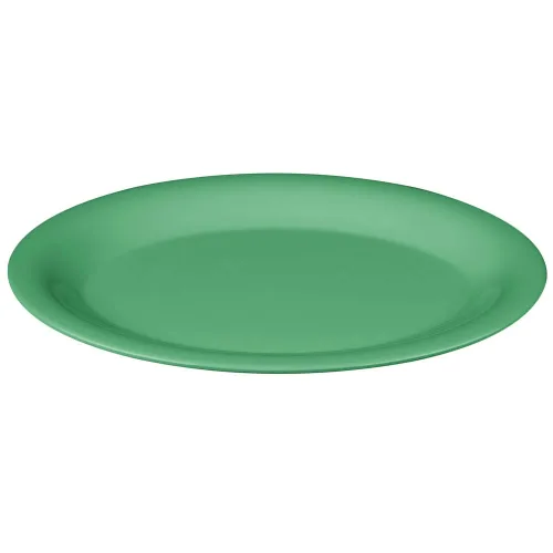 Vista 2 de G.E.T. OP-120-MIX - Plato ovalado de melamina para servir, 12 x 9 pulgadas, surtido (juego de 12)