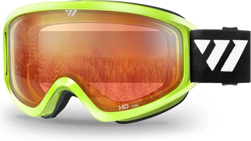 Vista 20 de WISTON OTG - Gafas de esquí y snowboard para hombres, mujeres y jóvenes, 100% protección UV W1