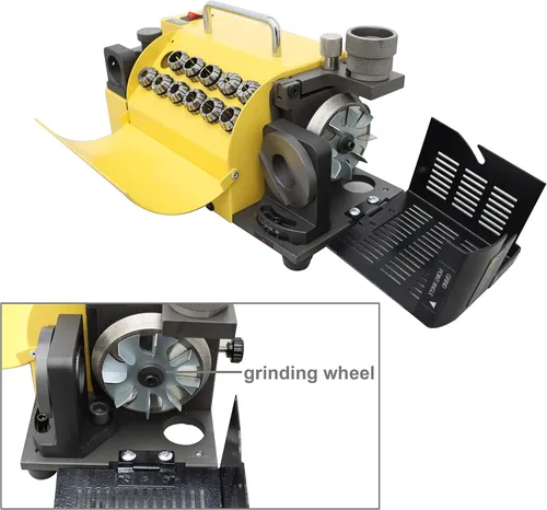 Vista 3 de TECHTONGDA Amoladora de brocas Amoladora de ángulo de afilador para brocas de BF3-BF13mm
