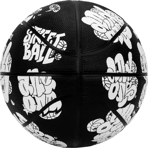 Vista 3 de AND1 Toss Up Basketball : Youth Sized Rubber Streetball for Indoor and Outdoor Use, Deep Channel Construction and Durability, Includes 10” Pump