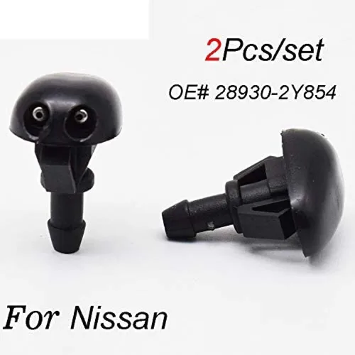 Vista 4 de para Nissan Navara D22 D40 1998-2015, boquilla de chorro para limpiaparabrisas delantero