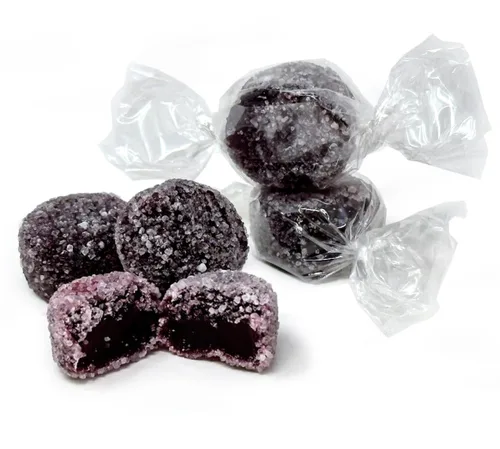 SweetGourmet Jaleas italianas con sabor a regaliz sin azúcar | Envueltas individualmente, tamaño mini | 1 libra