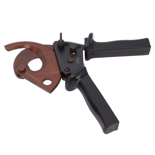 Vista 6 de Cortador de alambre J40A 300mm² trinquete de grado industrial tijeras de cable herramienta de corte manual de hardware, cortadores de cable