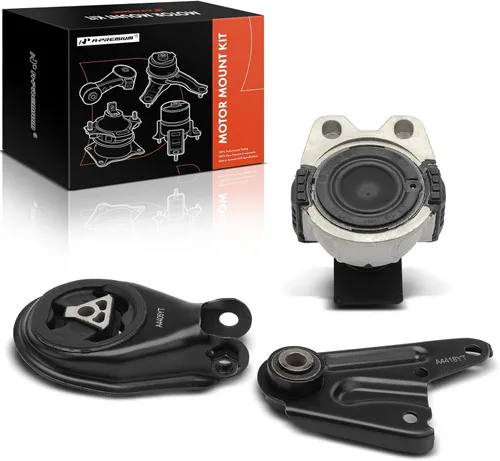 A-Premium Kit de montaje del motor y soporte de puntal de torsión compatible con Mazda 3 2004-2010, 5 2006-2010, 2.0L 2.3L, juego de 3 piezas,