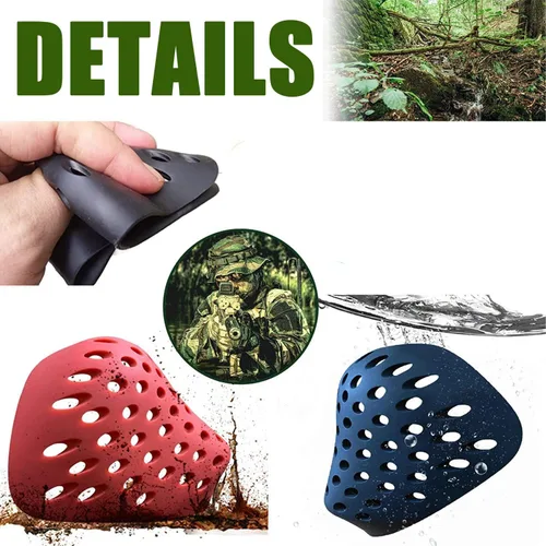 Vista 4 de Soporte interior de máscara 3D para un uso cómodo de la máscara, marco de soporte interno para pasamontañas, carcasa de silicona para cosplay