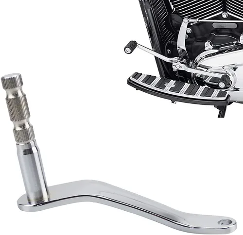 Vista 8 de WOWTK Eje de Cambio Extendido Brazo de Cambio para Harley FL Softail Modelos 2018-2025 Equipados con Estribos Softail Slim FLSL Heritage Classic Fat