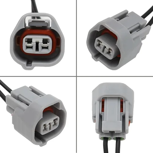 Vista 2 de Conector de válvula de control del compresor de A/C, repuesto de arnés de cables compatible con Toyota Corolla Matrix Camry Avalon RAV4 Yaris Lexus