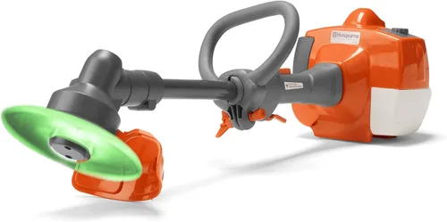 Husqvarna Recortadora de Juguete con Sonidos Realistas y Línea de Recortadora Iluminada, Cortadora de Malezas de Juguete para Niños de 3 Años en