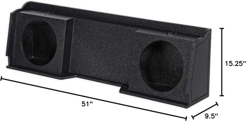 Vista 5 de Rockville Subcaja con cama de 12 pulgadas para Silverado 1500 Xcab/GMC Sierra 1999-06 1999-06