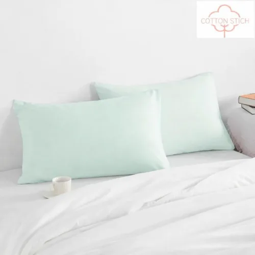 Vista 7 de COTTON STICH Juego de 2 fundas de almohada para niños pequeños, mini fundas de almohada de algodón de 600 hilos, fundas de almohada suaves y ligeras