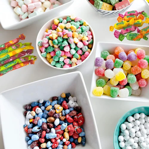 Vista 7 de Needzo Ultimate Mamba - Juego de regalo de dulces masticables surtidos con sabor a frutas, dulces masticables envueltos individualmente, surtido