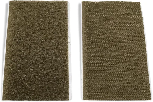 Vista 7 de Cierre de Gancho y Bucle de 1 Pulgada Beige - Cinta de Gancho y Bucle de Nylon No Adhesiva - Longitud de 1 Yarda - Para Tela, Bolsas