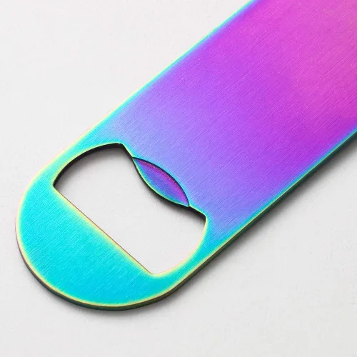 Vista 6 de YFS Abrebotellas plano de acero inoxidable resistente de 7", abridores de cerveza simples y eficaces