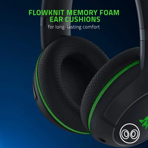 Vista 5 de Wireless Xbox Gaming Headset: Razer Kaira Pro with Titanium Drivers & Supercardioid Mic - Black