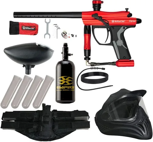 Vista 4 de Action Village Kingman Spyder Fenix - Kit de pistola de paintball legendaria