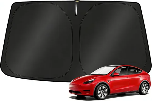 Vista 157 de KUST Parasol para parabrisas para Ford Escape 2020-2025 2026, accesorio personalizado, protector de ventana plegable, bloquea los rayos UV, visera