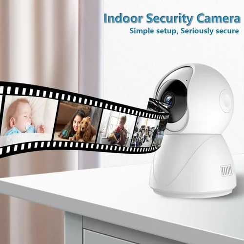 Vista 8 de Cámara de videollamadas con pantalla HD de 2.8 pulgadas, cámara de video interior 1080P llamada activa con aplicación de teléfono, cámara
