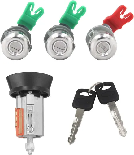 Vista 7 de Cilindro de bloqueo de interruptor de encendido compatible con Ford 1996-2016 Lincoln 1996-2007 Mercury 1996-2007 Mazda 1998-2009 Reemplazar OEM #