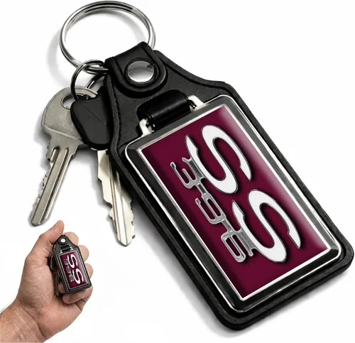 Vista 37 de Brotherhood Car Key Chain for Chevelle - Classic Models Keychain for Men and Women Gift Key Ring