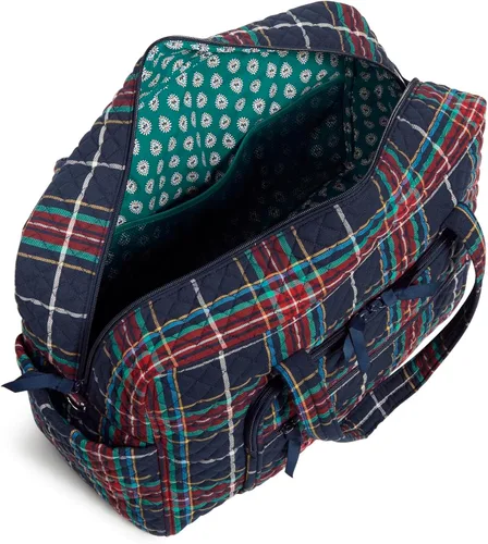 Vista 3 de Vera Bradley Bolsa de viaje Weekender de algodón para mujer