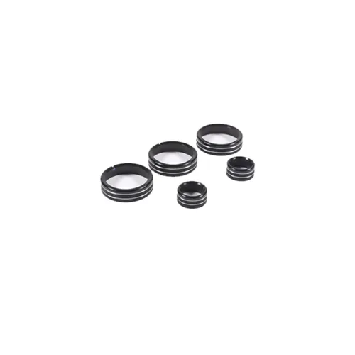 Vista 2 de Cubiertas de aleación para pomo de aire acondicionado interior de automóvil para Mazda MX-5 RF Miata 2009-2015, accesorios de decoración de Negro