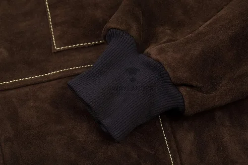 Vista 3 de Waylander OTTAR Heavy-Duty Leather Welding Apron with Long Sleeves – Flame-Resistant Protection for Welders, Blacksmiths