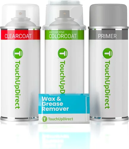 Vista 229 de TouchUpDirect 1J7 Atomic Silver Metallic Compatible con Lexus Exact Match - Aerosol de pintura de retoque - Kit esencial