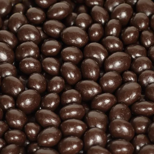 Vista 8 de Granos de café expreso cubiertos de chocolate oscuro - de It's Delish, bolsa de 1 libra Snack para amantes del café Dulces de chocolate gourmet