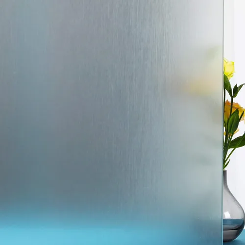 Vista 16 de Película de privacidad para ventana, película de vidrio estática, patrón de flecha, sin pegamento, extraíble, bloqueo UV, calcomanía para decoración