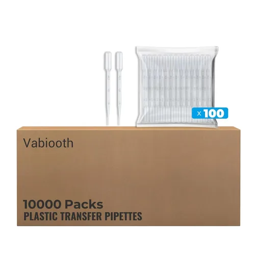 Vista 10 de [Estilo Bola] 50 piezas de 4 ml de pipetas de transferencia de plástico desechables para cupcakes. Cuenta con gotero líquido para cupcakes