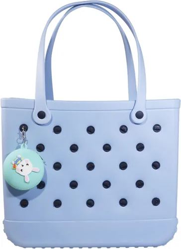 Vista 3 de Mon Caramel Encantos de goma de los accesorios del bolso de la playa,Accesorios de goma de la playa Totes Insertos,Encantos