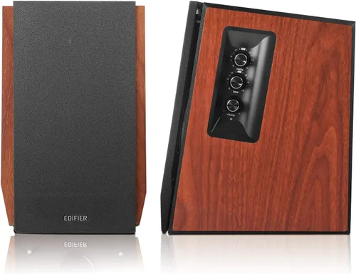 Vista 7 de Edifier R1700BTs Active Bluetooth Bookshelf Speakers - 2.0 Wireless Near Field Studio Monitor Speaker - 66w RMS with Subwoofer Line Out