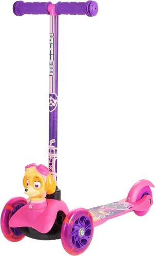 Vista 11 de Voyager - Self-Balancing Toddler Kick Scooter, 3-Wheel Scooter with Light-Up Wheels, Extra Wide Deck, Foot Brake, Lean-to-Steer Design, 75 lb Limit