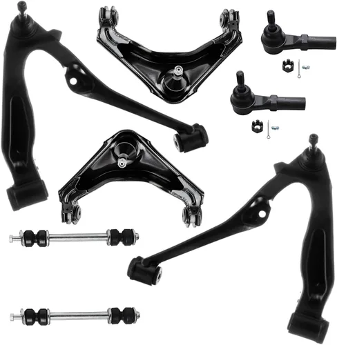 Vista 63 de Detroit Axle - Kit de brazos de control delanteros de 8 piezas para Toyota Sienna 2004-2010, 2 brazos de control inferiores con rótulas, 4 barras