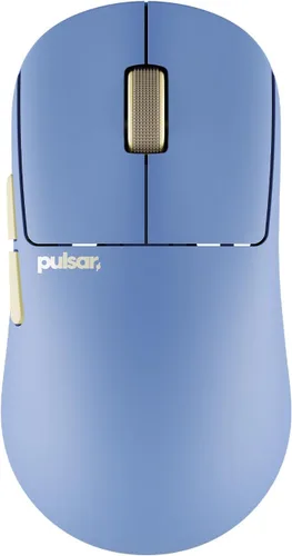 Vista 75 de Pulsar Gaming Gears LAB X2F - Mouse inalámbrico para juegos de punta de dedo, ultraligero de 1.34 oz (38 g), interruptores HUANO Blue Pink Dot
