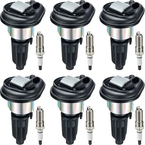 Vista 10 de BDFHYK Paquete de bobinas de encendido compatibles con Buick Century Roadmaster, compatibles con Cadillac Brougham Cimarron, Storm, C1500 C1500