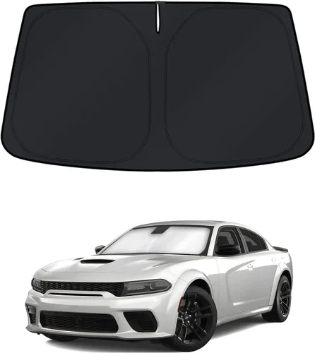 Vista 91 de KUST Parasol para parabrisas para Ford Escape 2020-2025 2026, accesorio personalizado, protector de ventana plegable, bloquea los rayos UV, visera